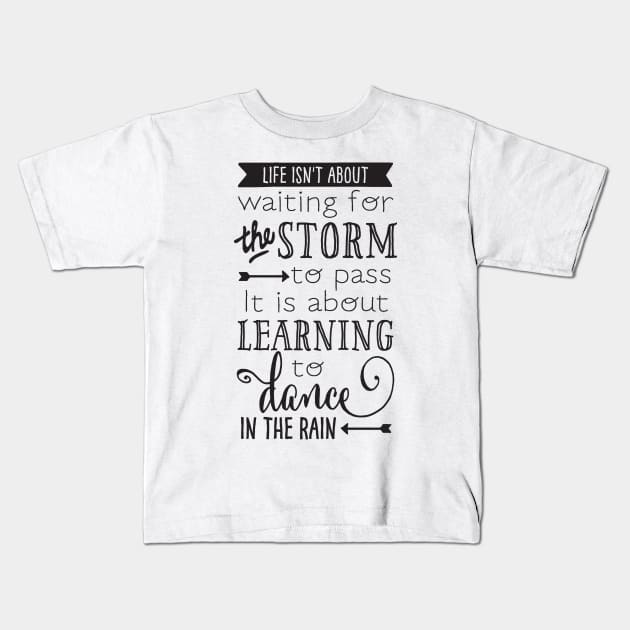 motivation design Kids T-Shirt by hamzaben